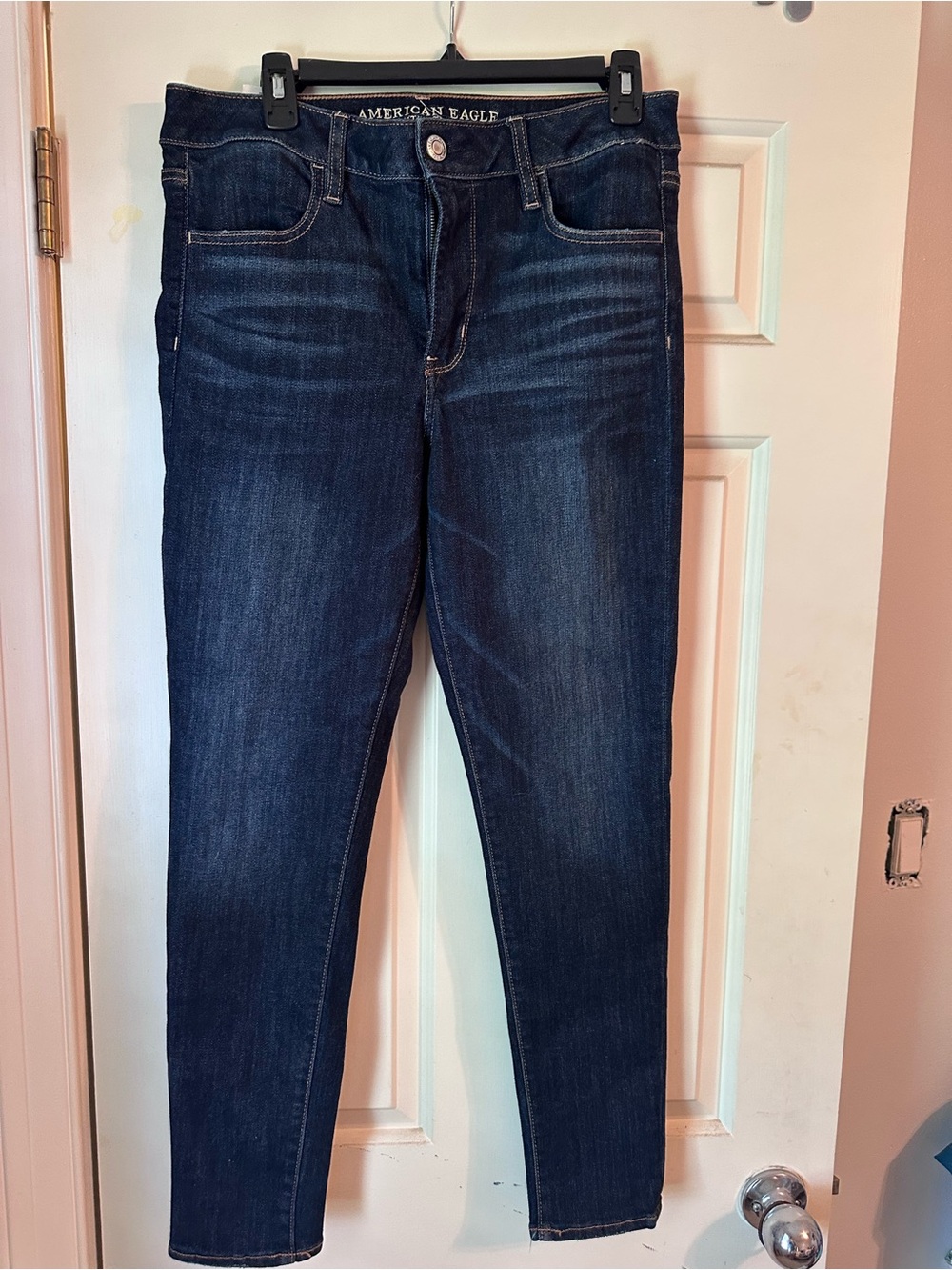 American Eagle Outfitters Women's Dark Indigo Skinny Jeans